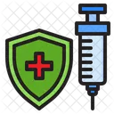 Protection Vaccine Protect Syringe Icon