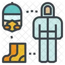 Protective Clothing  Icon