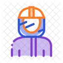 Protective Suit Mask Icon