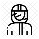 Protective Suit Mask Icon