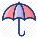 Protective Umbrella Parasol Sunshade Icon