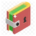 Protective Wallet Secure Wallet Billfold Icon