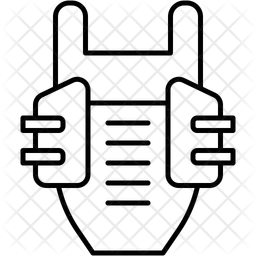 Protector de pecho  Icono