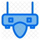 Proteger Enrutador Conexion Icono