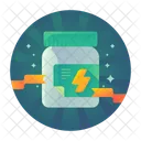 Protein Up Supplement Icon