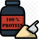 Fitness Protein Diet Icon