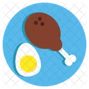 Protein Diet Food Meal Icon