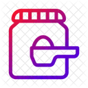 Protein Powder Muscle Recovery Shake Icon