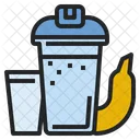 Protein Shake Banana Icon