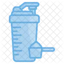 Protein Bottle Gym Icon