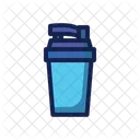 Protein Shake Bottle Drink Icon