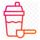 Protein Shake Whey Protein Protein Supplement Icon