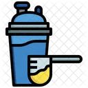 Protein Shake Protein Food And Restaurant Icon