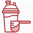 Protein Shake Protein Food And Restaurant Icon