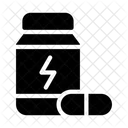 Proteinas Comprimidos Frasco Ícone