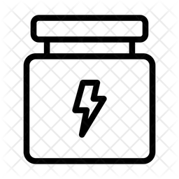 Proteine im Glas  Symbol