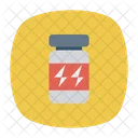 Proteins Jar Bottle Icon