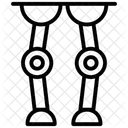 Pernas Proteticas Proteses Cibernetica Ícone