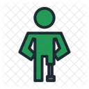 Protesis Miembro Discapacidad Icono