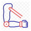Protesis De Brazo Discapacidad Protesis Transhumeral Icono