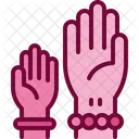 Protest Woman Hand Icon