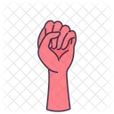 Protest Punch Fist Icon