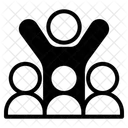 Protest Crowd  Icon