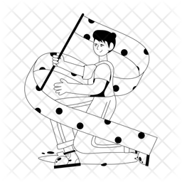 Protest Flag  Icon