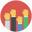 Hand Holding Protest Icon