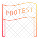 Protestschild  Icon