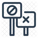 Protestschild Aktivismus Interessenvertretung Symbol