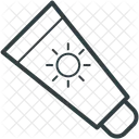 Protetor Solar Tubo Recipiente Ícone