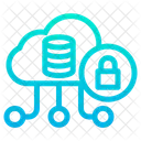 Nuvola Database Blocco Symbol