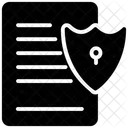 Protezione Dei Documenti Sicurezza Dei File Crittografia Icon