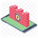 Firewall Protezione Della Rete Accesso Alla Rete Icon