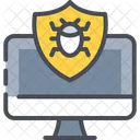 Antivirus Protezione Digitale Protezione Icon