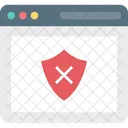 Protezione Web Sicurezza Web Protezione Icon