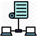 Protocol Communication System Icon