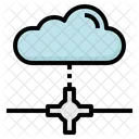 Protocolo Base De Datos Servicio En La Nube Icon