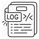 Holzeinschlag Holz Abholzung Symbol