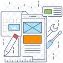 Entwurf Architektur Architektenentwurf Icon