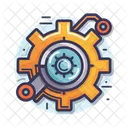 Design Wireframe Blueprint Icon
