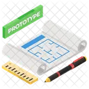 Archetype Mockup Sketching Icon