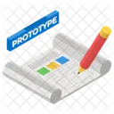 Archetype Mockup Sketching Icon