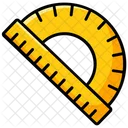 Drawing Tool D Scale Protractor Icon