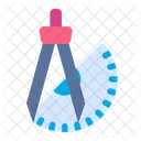 Protractor Education Geometry Icon