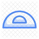 Protractor Geometry Measure Icon