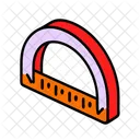 Protractor Education Learning Icon