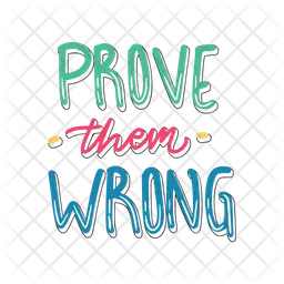 Prove them wrong  Icon