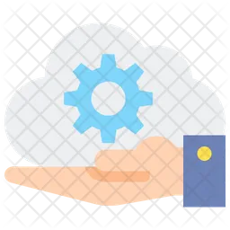 Proveedor de servicios en la nube  Icono